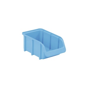 Cutie organizare/depozitare 100 mm x 75 mm x 165 mm, albastru, Port Bag - Img 1