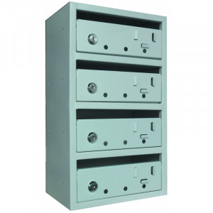 Cutie postala modulara pentru scarile de bloc 250 x 160 x 435 mm - Img 2