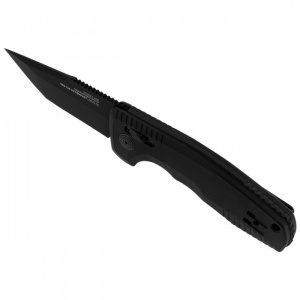 Cutit automat SOG TAC AU Compact Tanto 15-38-09-57, lama Tanto Cryo D2, AU-XR Lock, maner din aluminiu, Tactical EDC Knife - Img 3