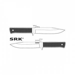 Cutit Cold Steel SRK SK-5 cu teaca Secure-Ex CS-49LCKZ - Img 10