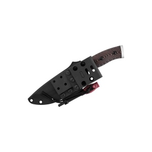 Cutit de supravietuire Buck 863 Selkirk 0863BRS-B, lama 11.7 cm, otel 420HC, maner Micarta, amnar inclus - Img 6