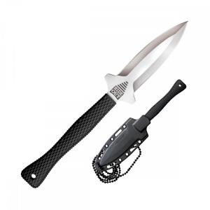 Cutit EDC Cold Steel Hide Out AUS-8A cu teaca Secure-Ex CS-49NDE