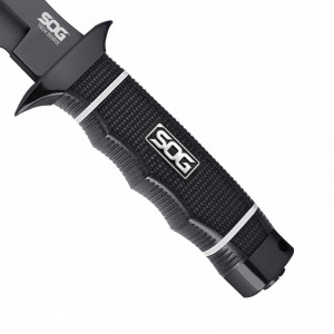 Cutit neck knife SOG Instinct Mini G10 Satin, otel 5Cr15MoV, lama Drop Point 48 mm - Img 7