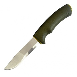 Cutit outdoor/bushcraft verde Bushcraft Forest (S), lama inox 12C27, Morakniv - Img 12