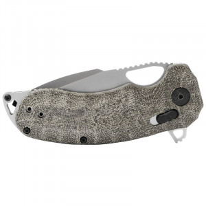Cutit pliabil SOG Kiku XR Satin, lama CTS XHP, XR Lock, maner Micarta, design Kiku Matsuda - Img 7