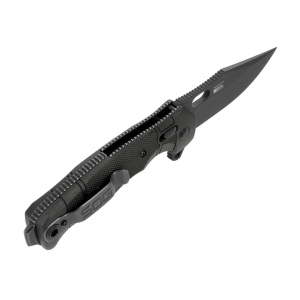 Cutit pliabil SOG SEAL XR Ti USA Made, lama CPM S35VN, maner titan, mecanism XR Lock, fabricat in SUA - Img 6