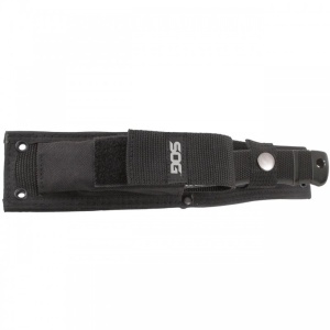 Cutit tactic SOG SEAL Pup Elite Black TiNi Straight Edge, otel AUS-8, lama 123 mm - Img 17
