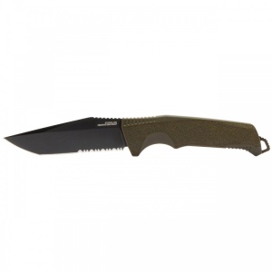 Cutit tactic SOG Trident FX Serrated FDE, otel CRYO CPM S35VN, lama 117 mm - Img 6