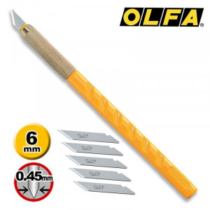 Cutter de Precizie pentru Taiere Fina Olfa AK-1/5B - Img 3