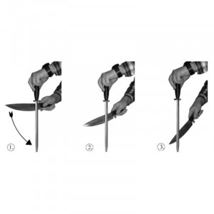 D12 Masat diamantat profesional de ascutit cutite, Fallkniven - Img 4