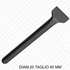 Dalta din otel de taiat marmura 40 mm, Milani Utensili - Img 2