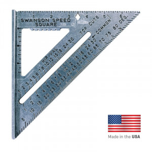Echer rapid tamplarie INCH 17.7 cm, Swanson - Img 2