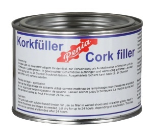 Filler pielarie si incaltaminte cu granule din pluta, Renia