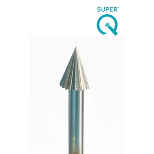 Freza conica NN (f) 45grd SUPER Q, 6 buc, pentru bijutieri, Niqua