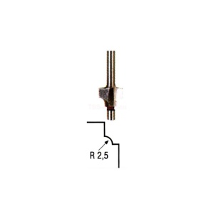 Freza cu radius concav R2.5mm - Img 5