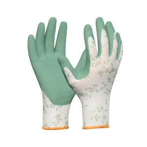 Gebol 709807_07, Set doua perechi de manusi de protectie Flower Duo, din poliester, acoperire din spuma de latex, marimea 7/S - Img 3