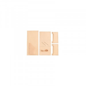 Kit portofel triplu pliat clasic Tandy Leather SUA - Img 2