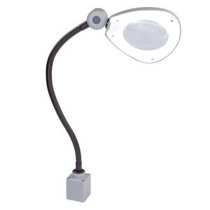Lampa de lucru profesionala CENALED LENS DC cu lupa, cu braț flexibil - Img 15