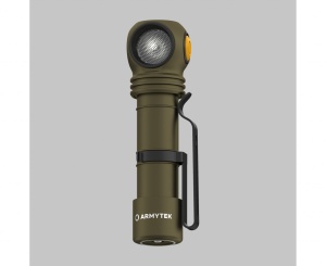 Lanterna frontala Armytek Wizard C2 Pro Olive White 2500 lm cu acumulator 18650 - Img 2