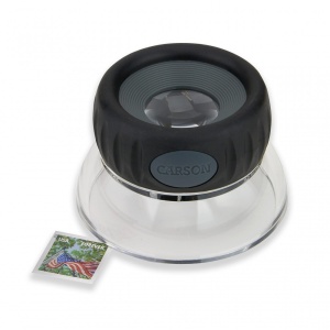 Lupa de focalizare LumiLoupe Plus, putere 10.5x, cu suport - Carson - Img 2