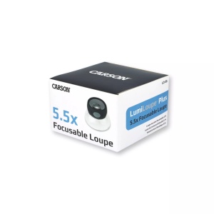 Lupa de focalizare LumiLoupe Plus, putere 5.5x, cu suport - Carson - Img 10