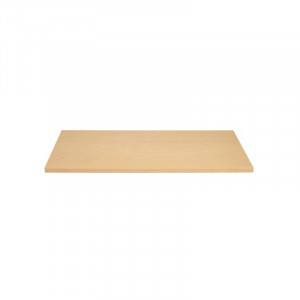 Masă de lucru 1200x600x30 mm, din lemn de fag cu picior metalic dublu - Img 4