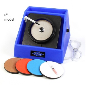Masina lepuit inclinata cu disc de 8" pentru piatra/ minerale, Hi-Tech Diamond - Img 11