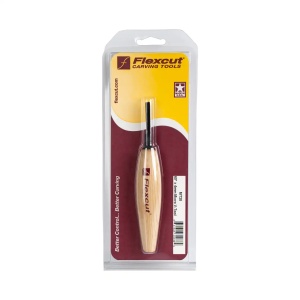Micro dalta adanca cu varf in V la 60° pentru sculptura in lemn, Flexcut - Img 9