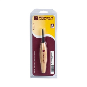 Micro dalta adanca cu varf in V la 90° pentru sculptura in lemn, Flexcut - Img 11