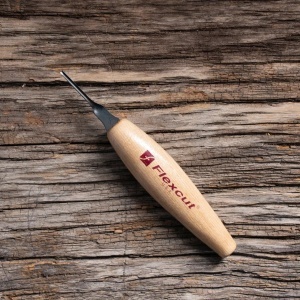 Micro dalta de adancime redusa pentru sculptura in lemn, Flexcut - Img 7