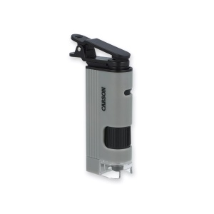 Microscop de buzunar Carson, cu clemă adaptor pentru smartphone, 120x-240x - Img 1