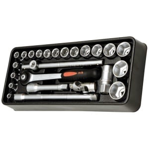 Modul MOB IUS PVC cu 24 capete chei tubulare-accesorii 1/2 SH