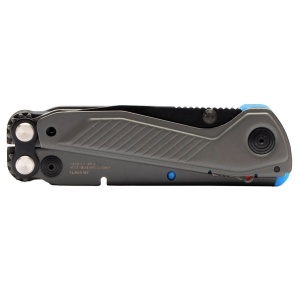 Multitool SOG Flash MT Urban Gray & Cyan, 7 functii, lama CRYO D2, deschidere asistata - Img 3