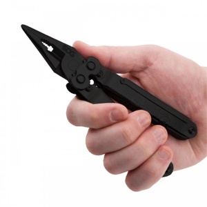Multitool SOG PowerLock EOD Black Oxide cu husa din nylon, 17 functii, Compound Leverage - Img 16