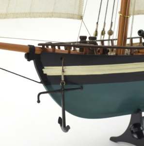 Navomodel American Schooner Virginia, scara 1:41 - Aertesania Latina - Img 6