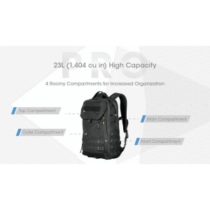 Nitecore BP23 Pro - Rucsac Tactic 23L Impermeabil - Img 16