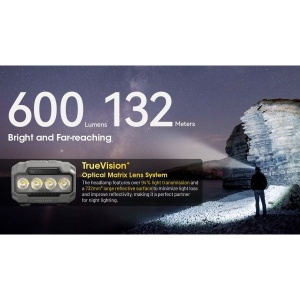 Nitecore HA23 UHE, Lanterna Frontala AAA 600 Lumeni - Img 13