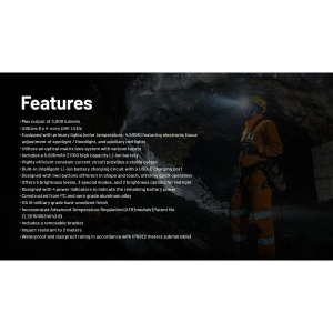 Nitecore HC75 UHE - Lanterna Frontala 3000 Lumeni USB-C - Img 4