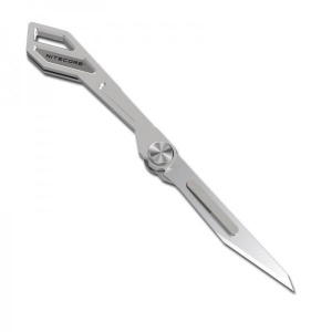 Nitecore NTK05 Cutit din Titan cu Lama de Bisturiu - Img 3