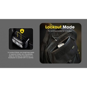 Nitecore NU30 Lanterna Frontala 500 Lumeni USB-C - Img 12