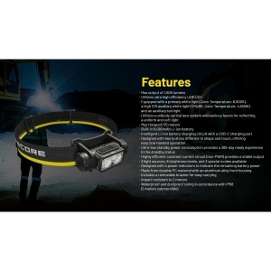 Nitecore NU45 - Lanterna Frontala 1700 Lumeni - Img 6