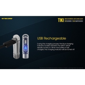 Nitecore TIKI - Lanterna Breloc 300 Lumeni USB-C - Img 14