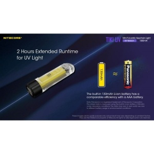 Nitecore TIKI UV - Lanterna Breloc cu Lumina UV - Img 23