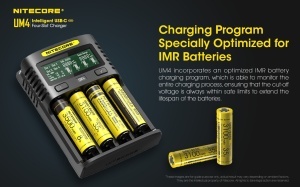 Nitecore UM4 - Incarcator USB Inteligent 4 Sloturi - Img 7