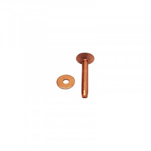 Nituri cupru lungime 19mm, diametru 12mm - Img 3