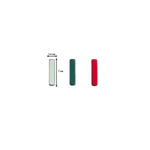 P03 Set compus mic de ascutire 3 x 25gr (Verde, Rosu, Alb), BeaverCraft - Img 5