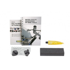 Pachet masina ascutit/polizat, Tormek T-4 Original cu dalta Kirschen (20 mm) si atasament ascutire SE-77 Square Edge Jig - Img 3