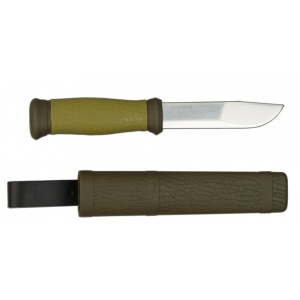 Pachet promo Cutit Morakniv bushcraft, camping, supravietuire 2000, verde si Iasca Tinder-on-a-Rope, Light My Fire - Img 2