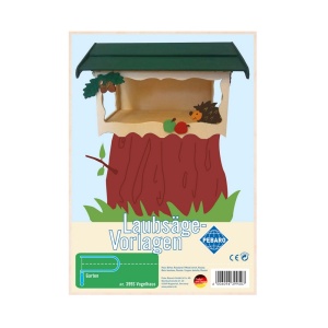 Pebaro 399S, Kit constructie, casa pentru pasari, contine 4 sabloane din lemn, dimensiunea A4 - Img 1