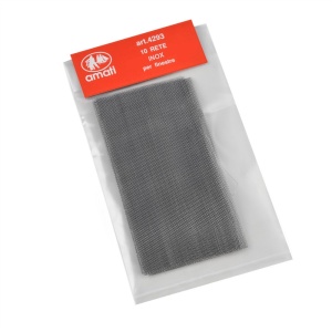 Plasa fina din inox Amati, 100x50 mm, pentru modelism - Img 7
